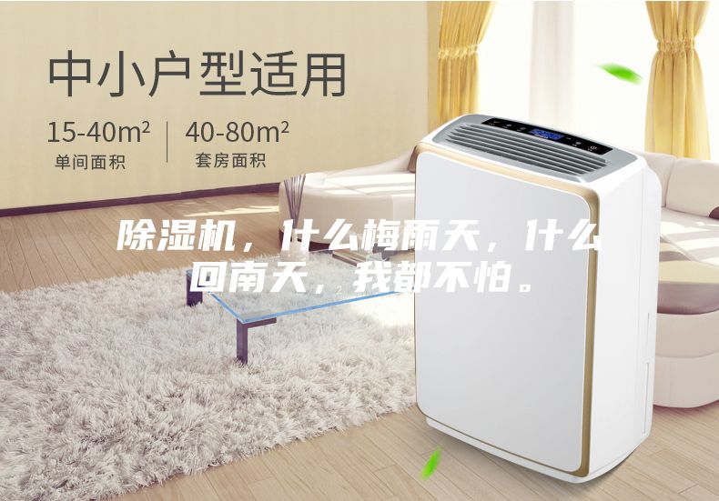 除濕機，什么梅雨天，什么回南天，我都不怕。
