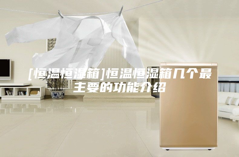 [恒溫恒濕箱]恒溫恒濕箱幾個最主要的功能介紹